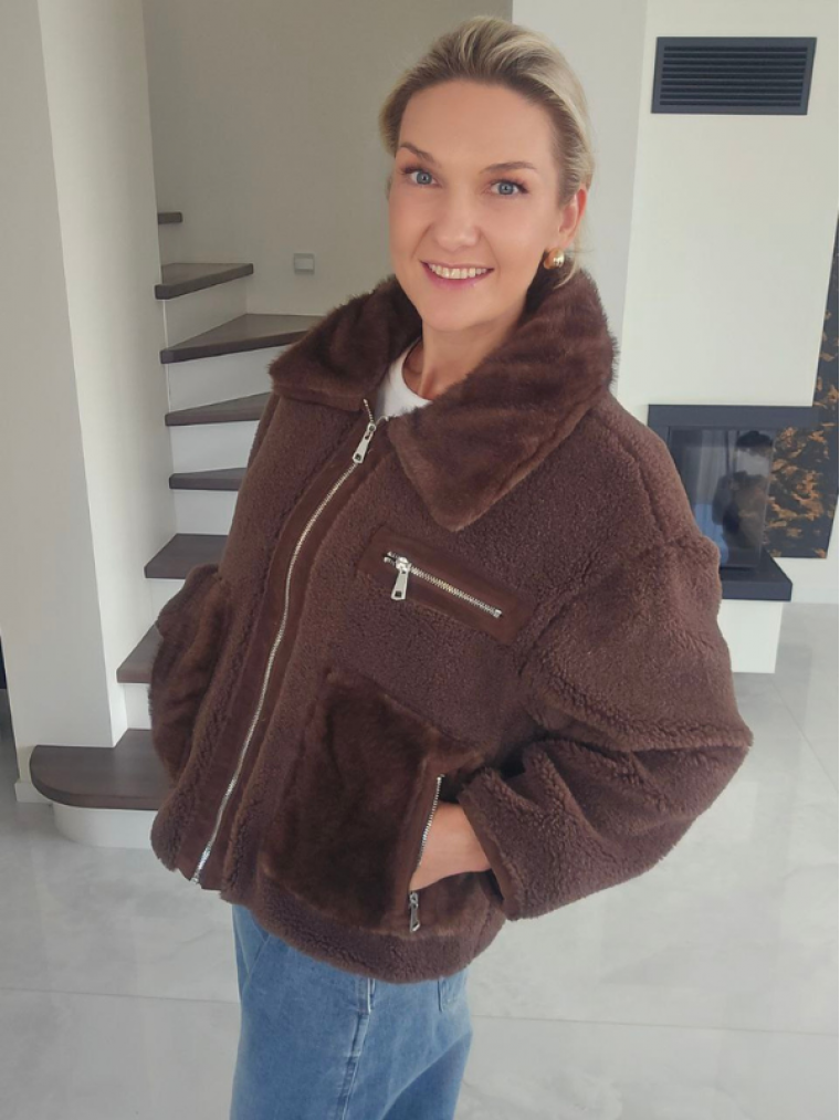 Teddy striukė ruda